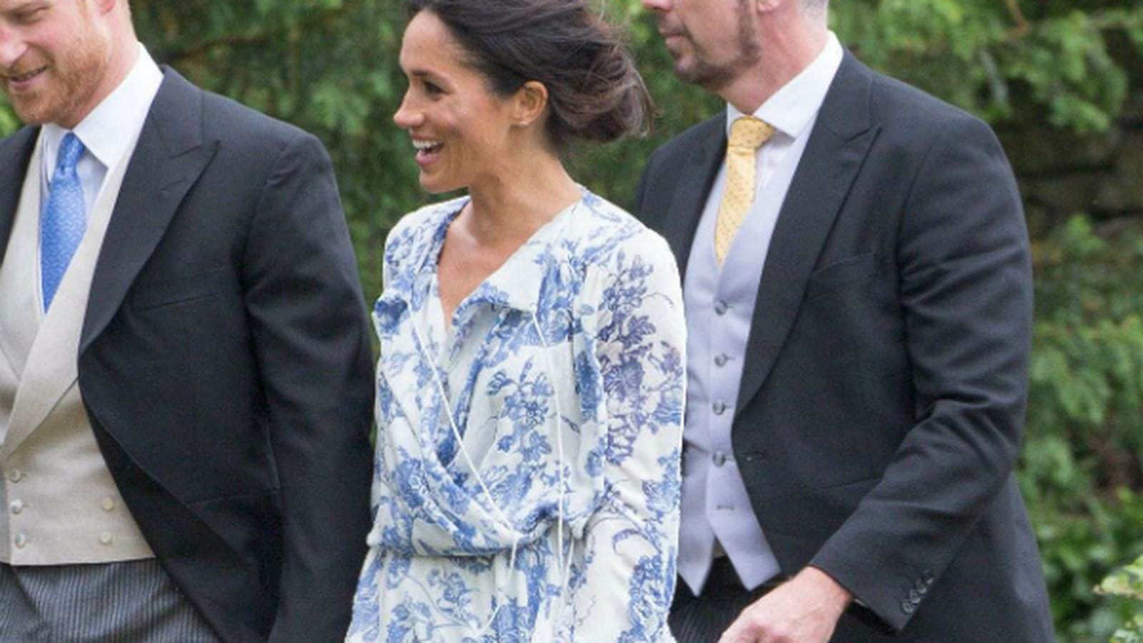 Robe fleurie de Meghan Markle 