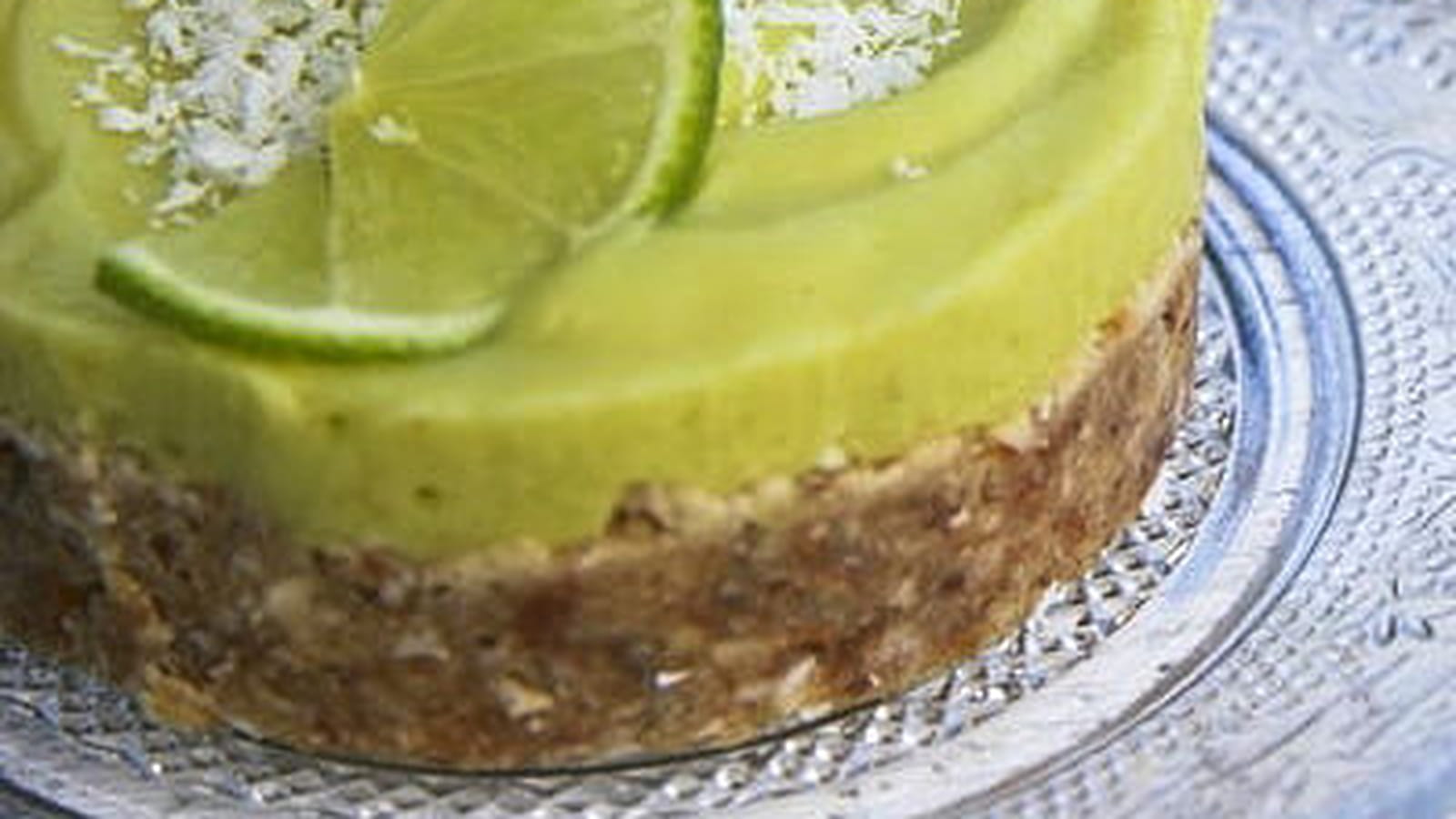 Tartelette crue à l'avocat et au citron vert