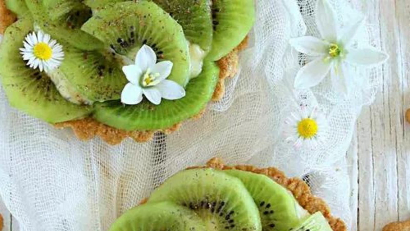 Tartelette au kiwi à la crème pâtissière