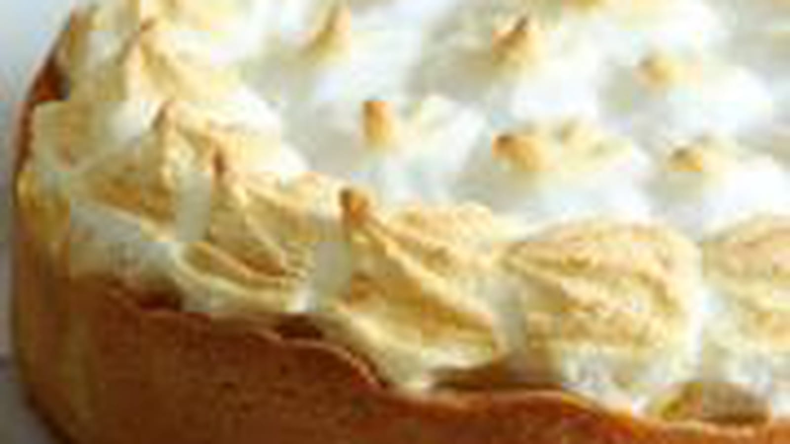 Tarte citron mascarpone