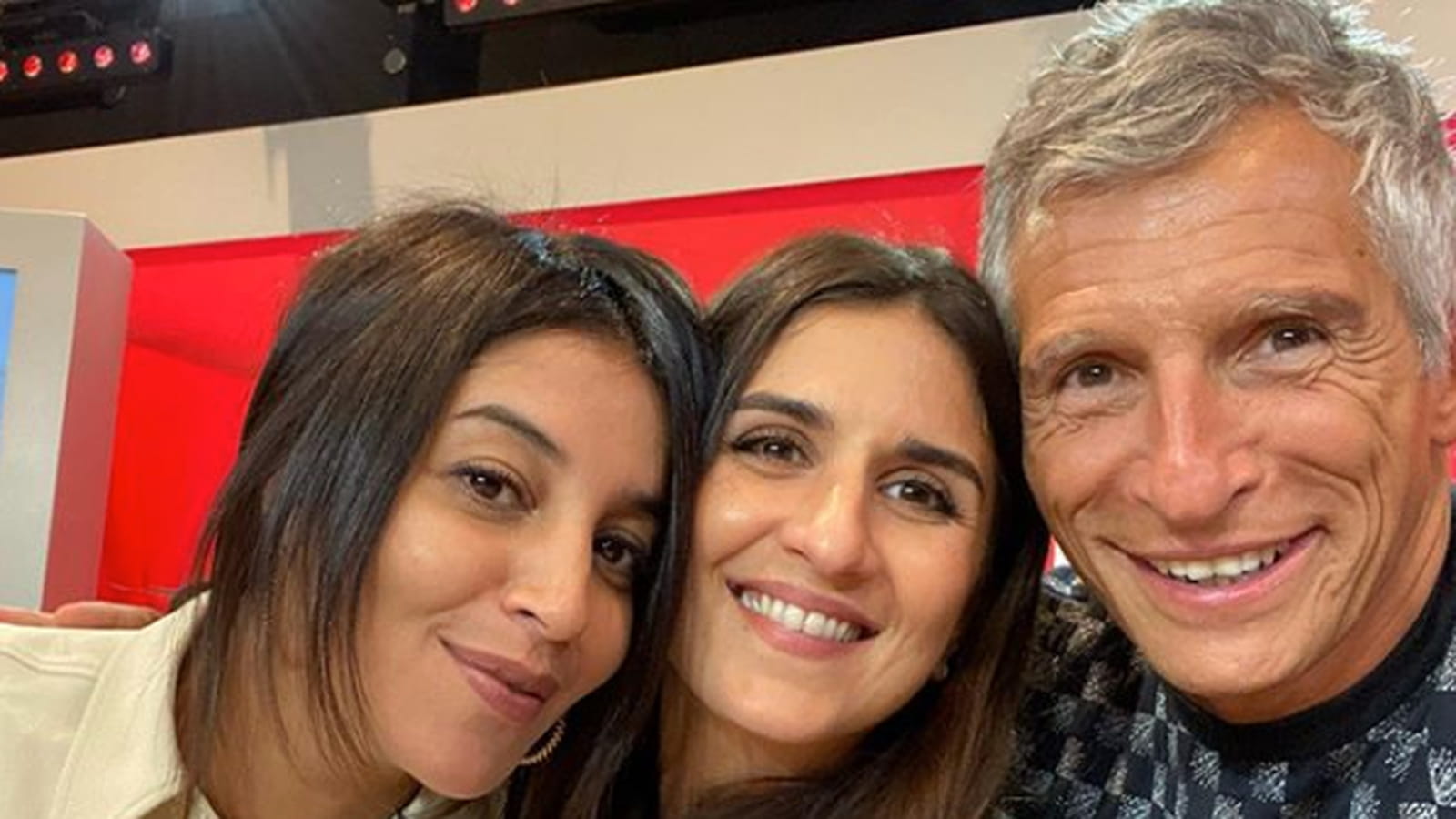 Leila Bekhti, Géraldine Nakache et Nagui