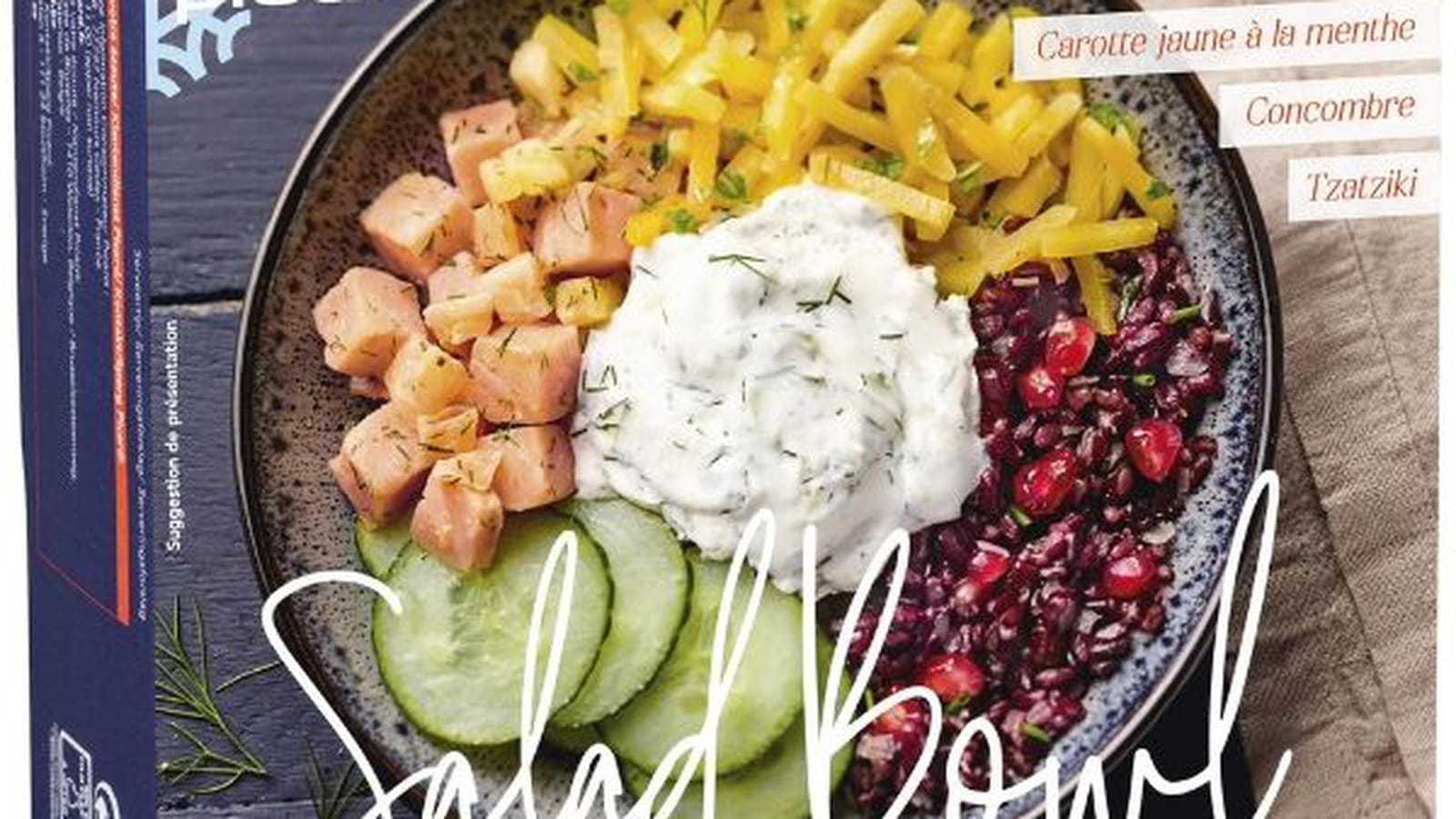 Salad bowl au saumon - Bonne pêche par Picard 