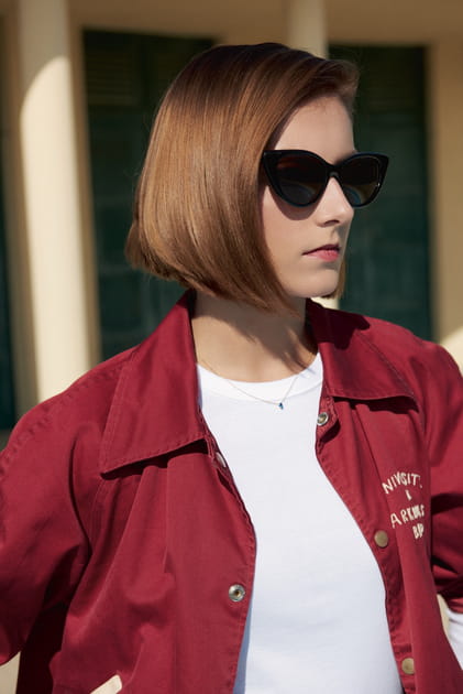 Carr&eacute; plongeant sage