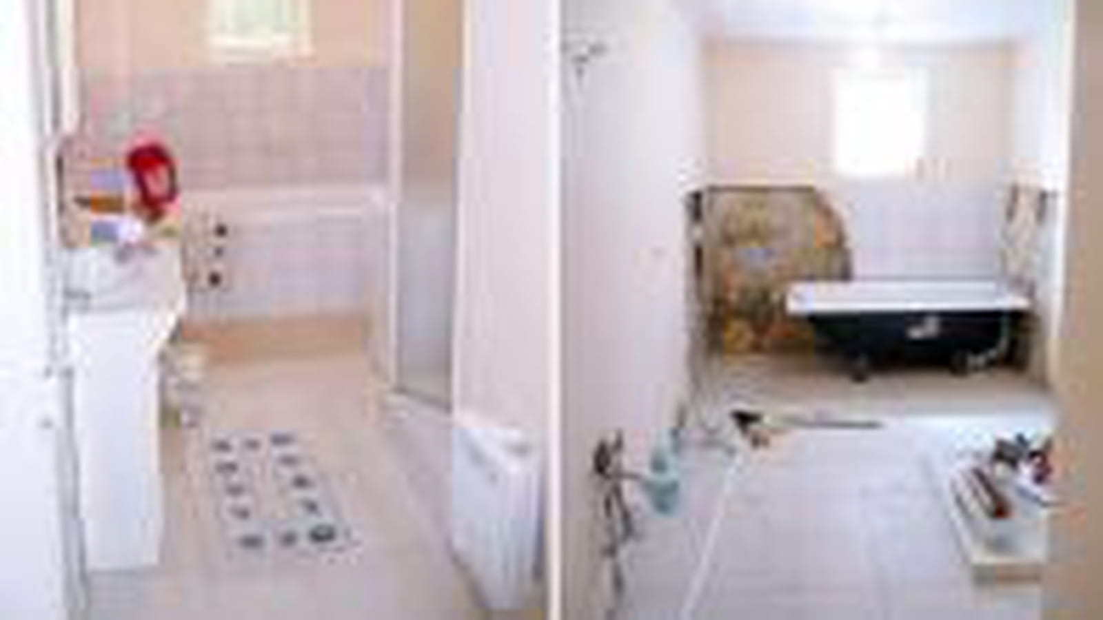 Salle de bains avant