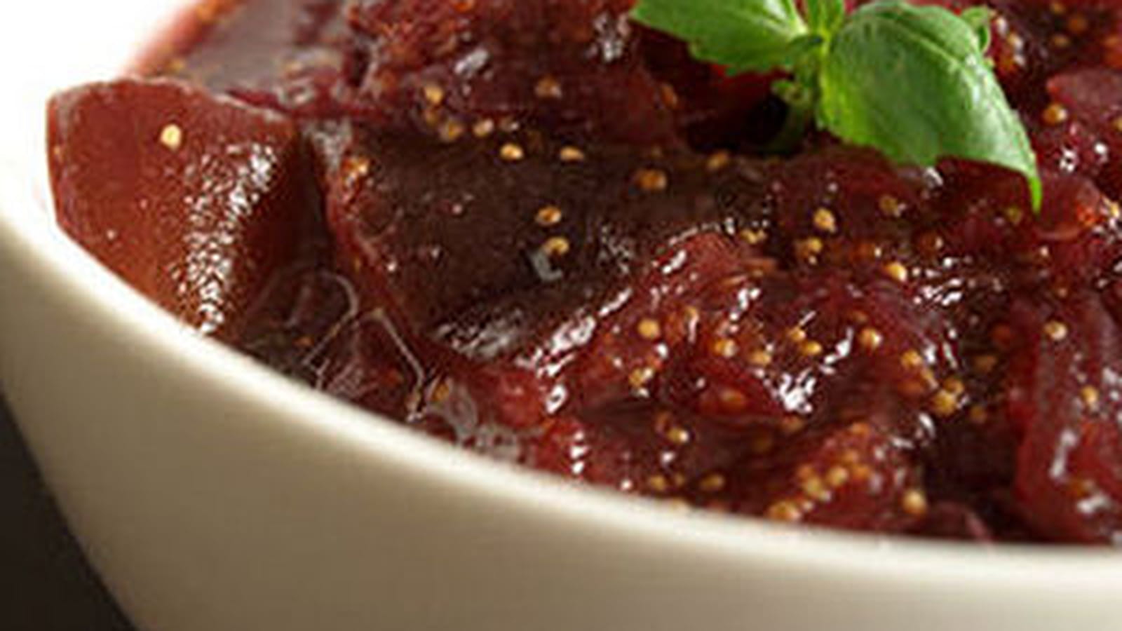 Chutney à l'oignon et aux figues