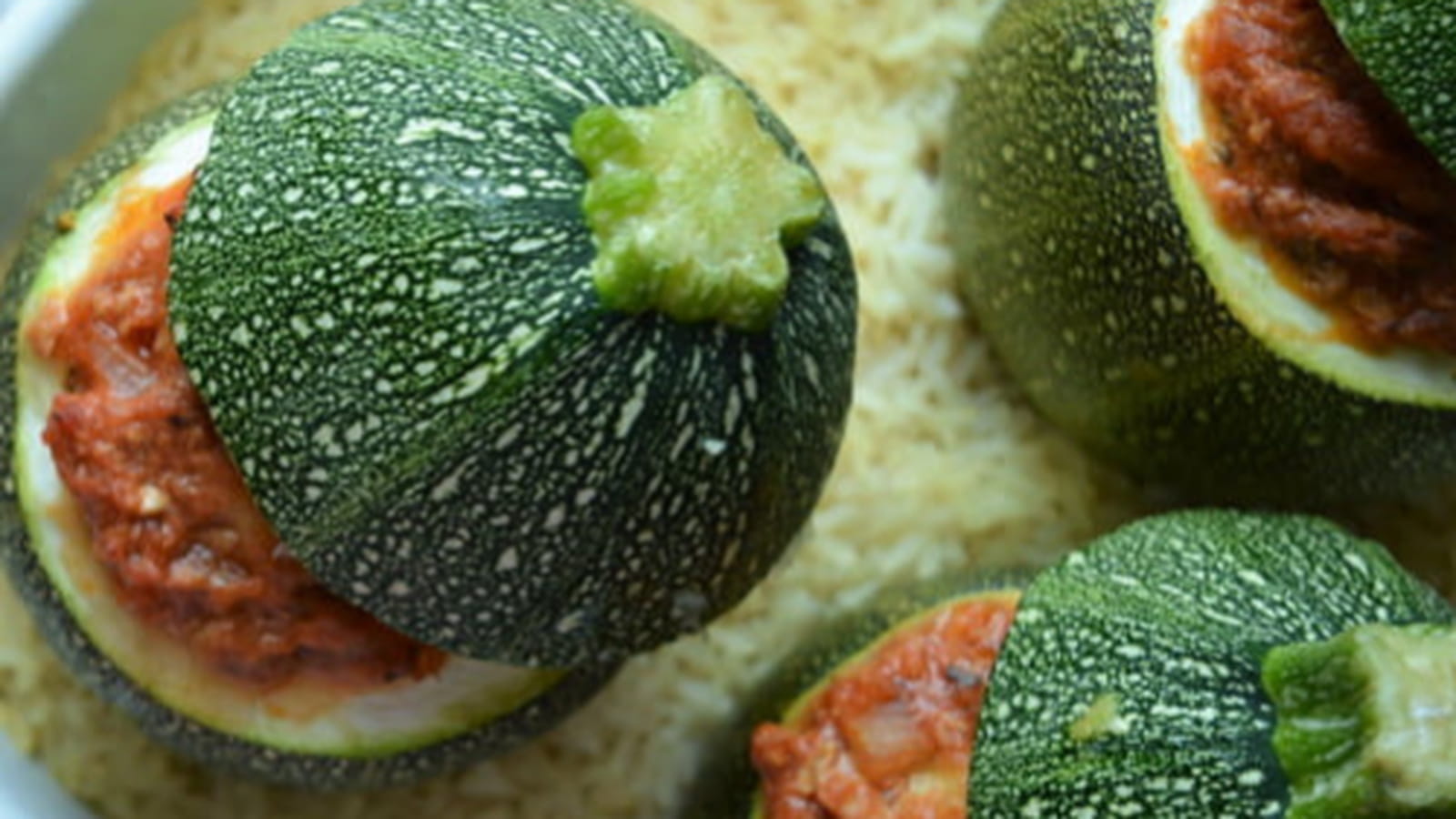 Courgettes farcies au thon
