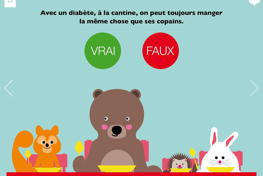Barnabé, l'appli qui accompagne les enfants diabétiques par le jeu