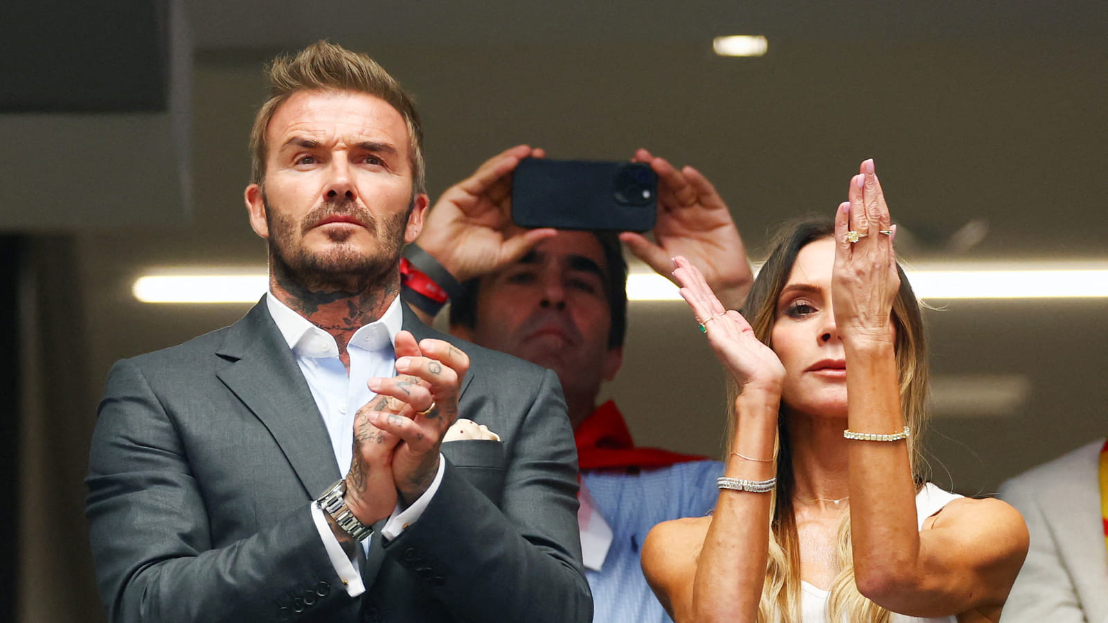 David et Victoria Beckham