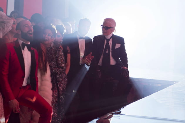 Karl Lagerfeld, styliste de concert