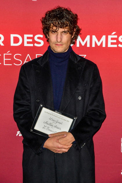 Louis Garrel au dîner des nommés des César au Fouquet's