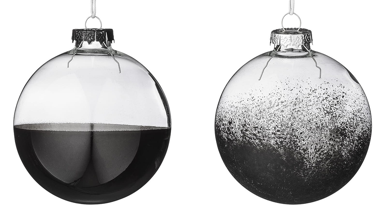 Boule de Noël noir Bloomingville 