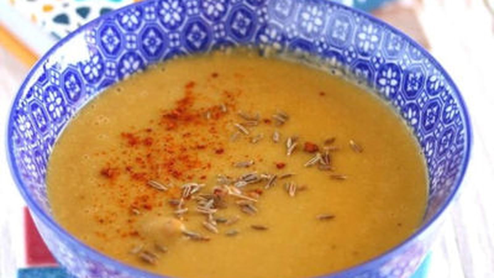 Velouté aux pois cassés