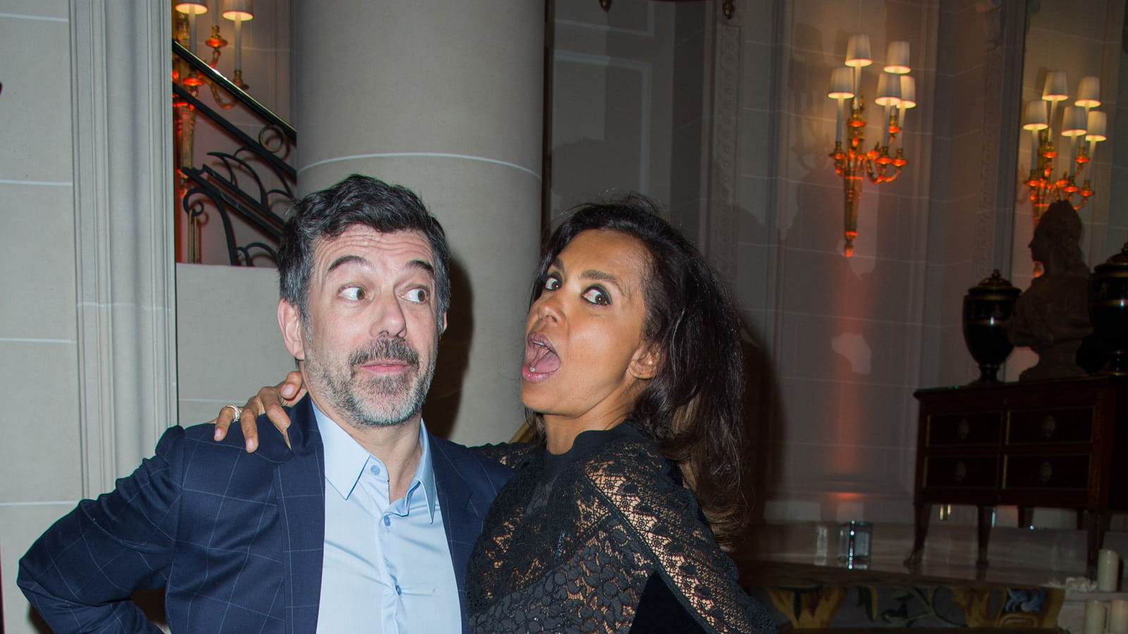 Stéphane Plaza et Karine Le Marchand