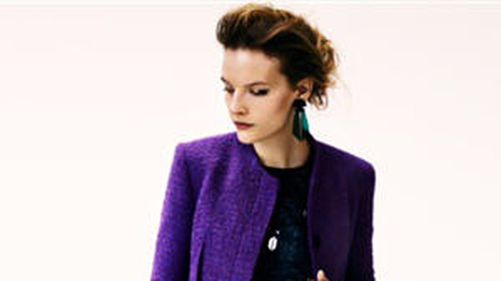 Manteau violet de H&M