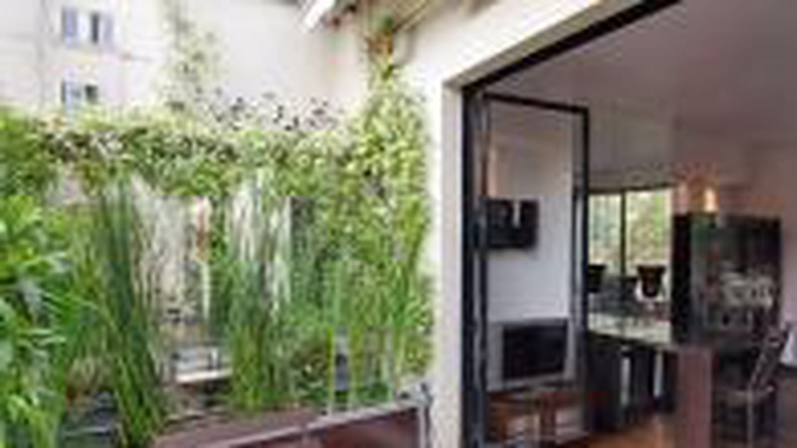 Ouverture sur la terrasse