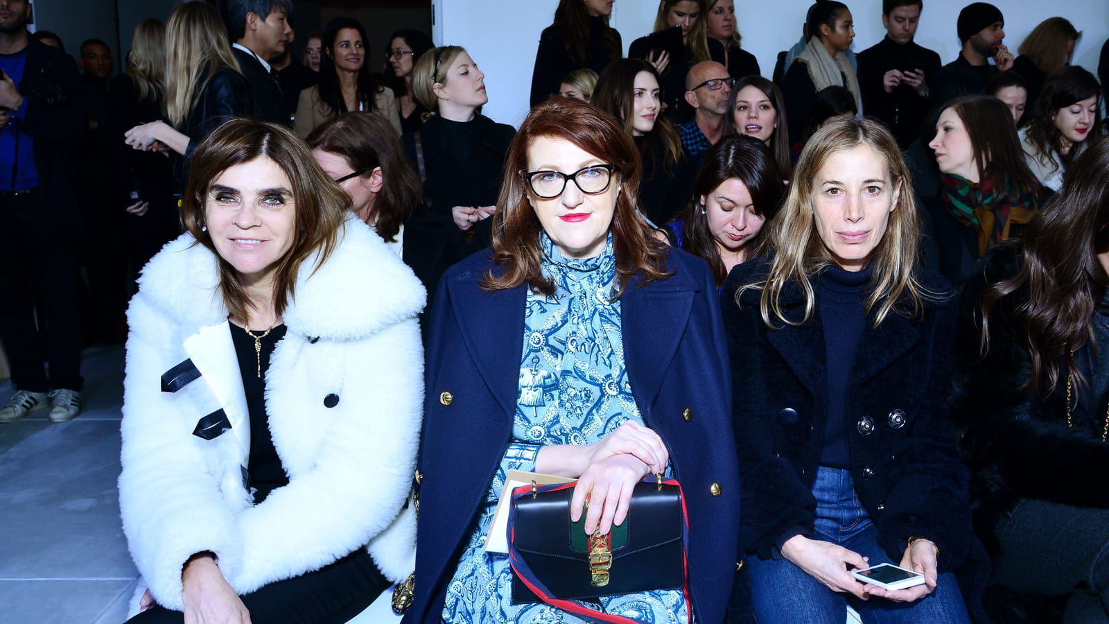 Carine Roitfeld, Glenda Bailey et Elissa Santisi