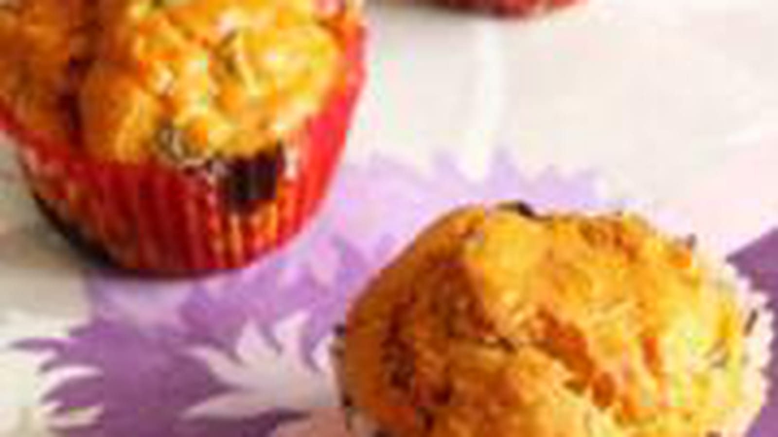 Muffins ou cakes salés au chorizo et aux olives