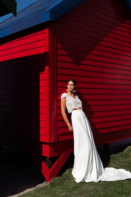 Robe de mariée Kiara, Fabienne Alagama