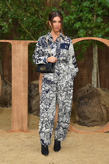 Negin Mirsalehi au d&eacute;fil&eacute; Dior