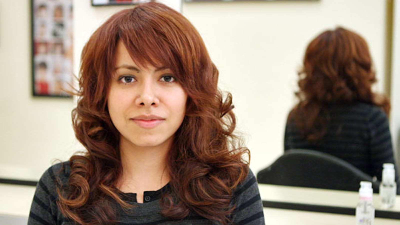 La nouvelle coupe de Paola