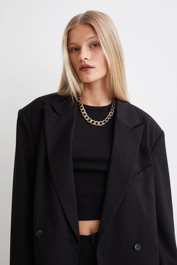 Blazer oversize de H&M