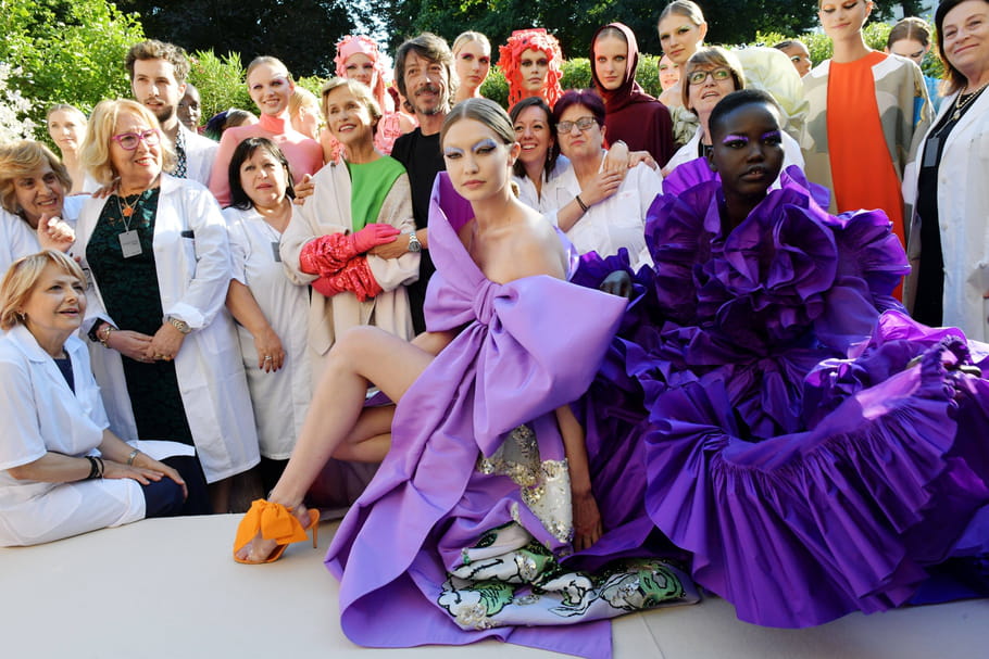 Défilé Valentino haute couture AH 2019-2020 : ode à la beauté singulière