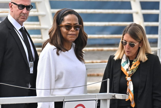 Oprah Winfrey, à bord d'un vaporetto à Venise pour le mariage de Jeff Bezos et Lauren Sanchez