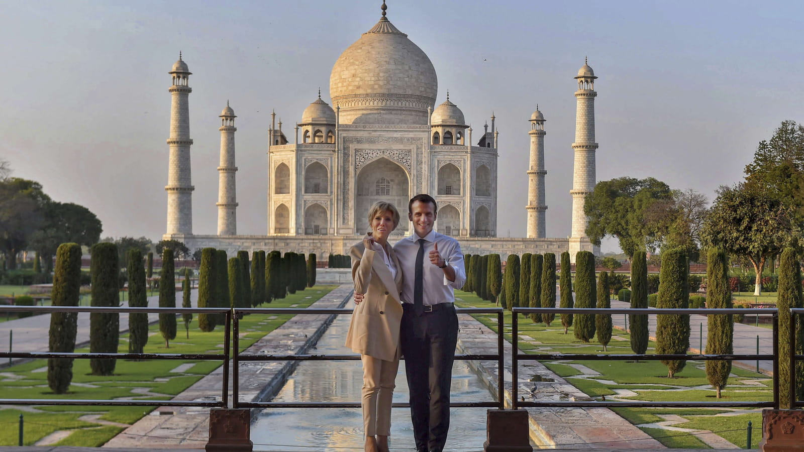 Escapade romantique au Taj Mahal 