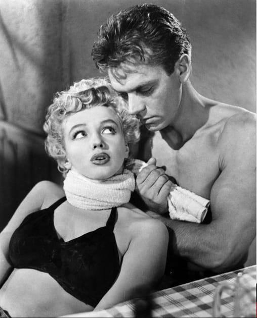 Dans "Clash by Night" avec Keith Andes