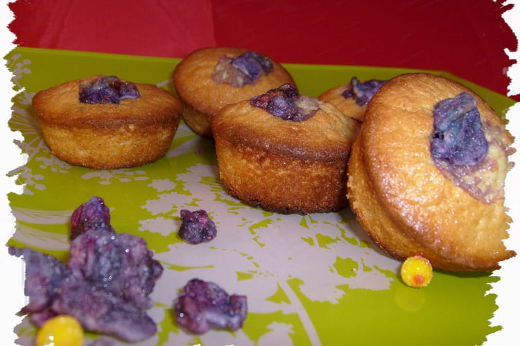 Muffins Moelleux A La Violette
