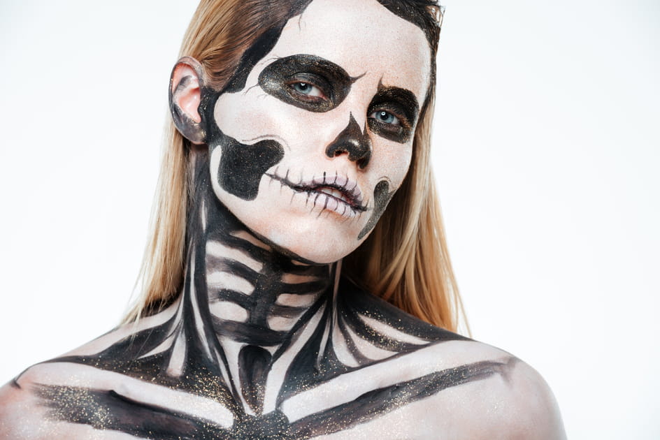 25&nbsp;id&eacute;es pour un maquillage d'Halloween effrayant