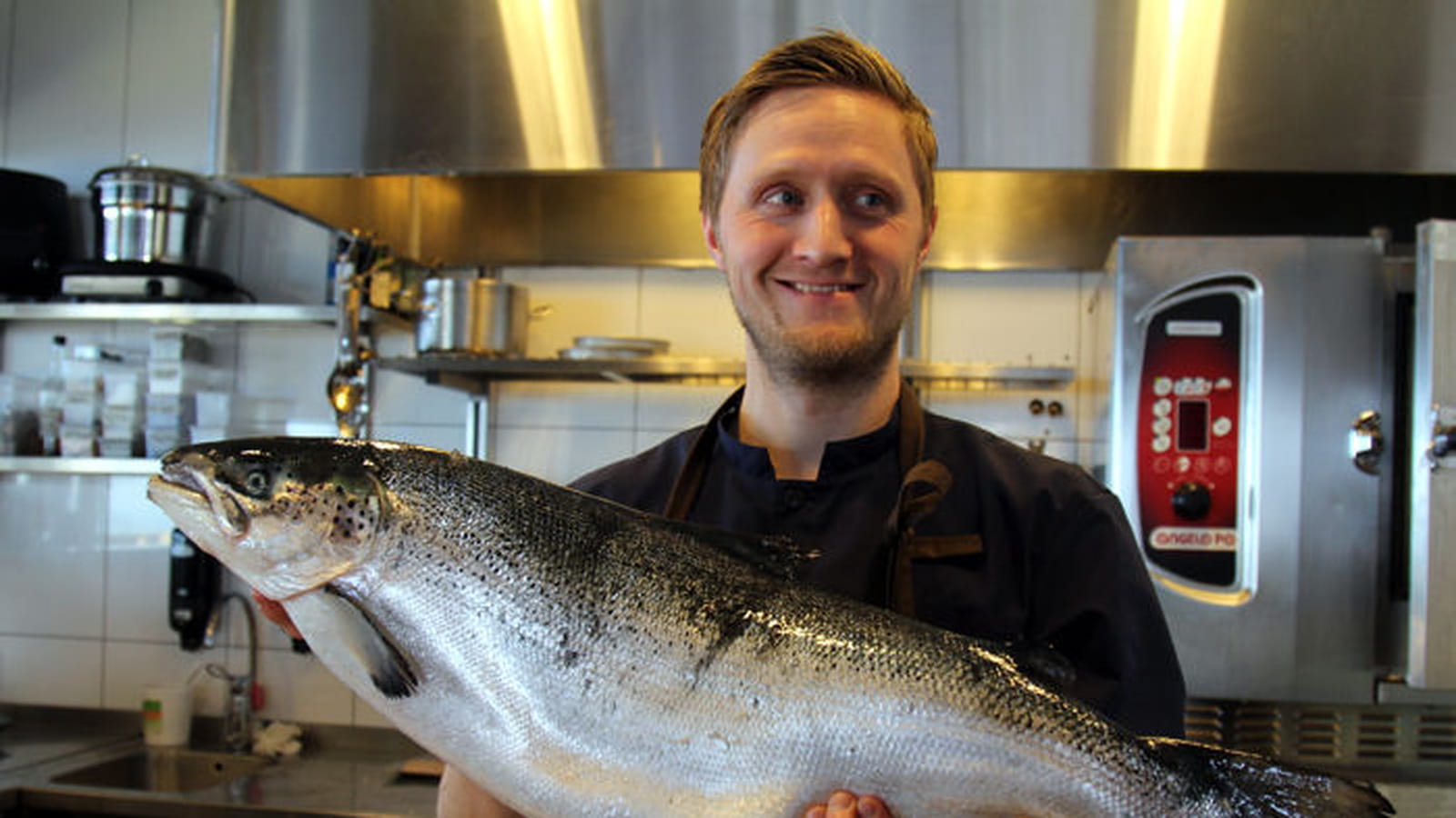 Chef et poisson 