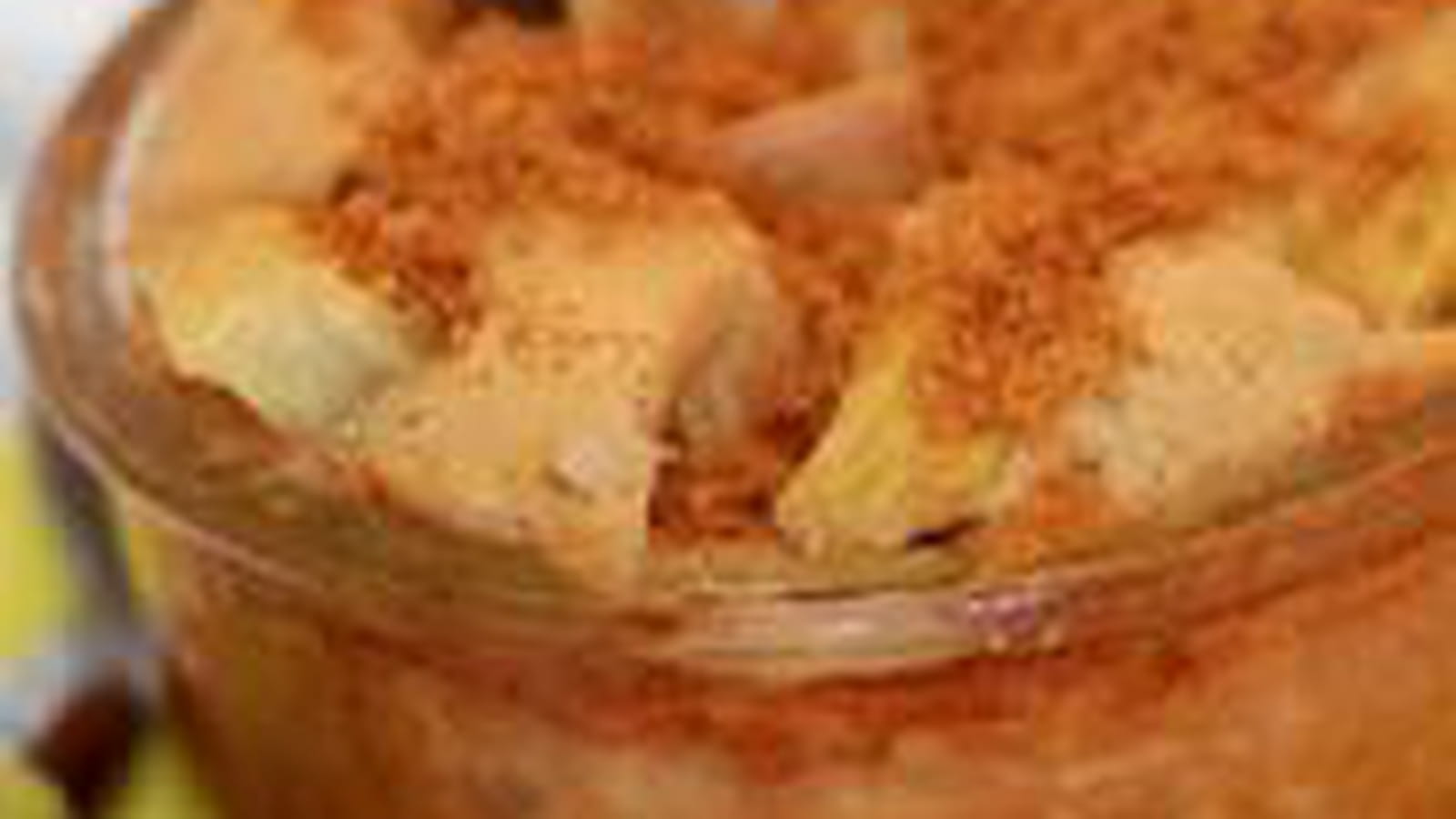 Clafoutis rhubarbe spéculoos