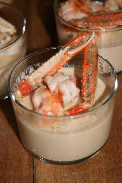 Panna cotta aux langoutines