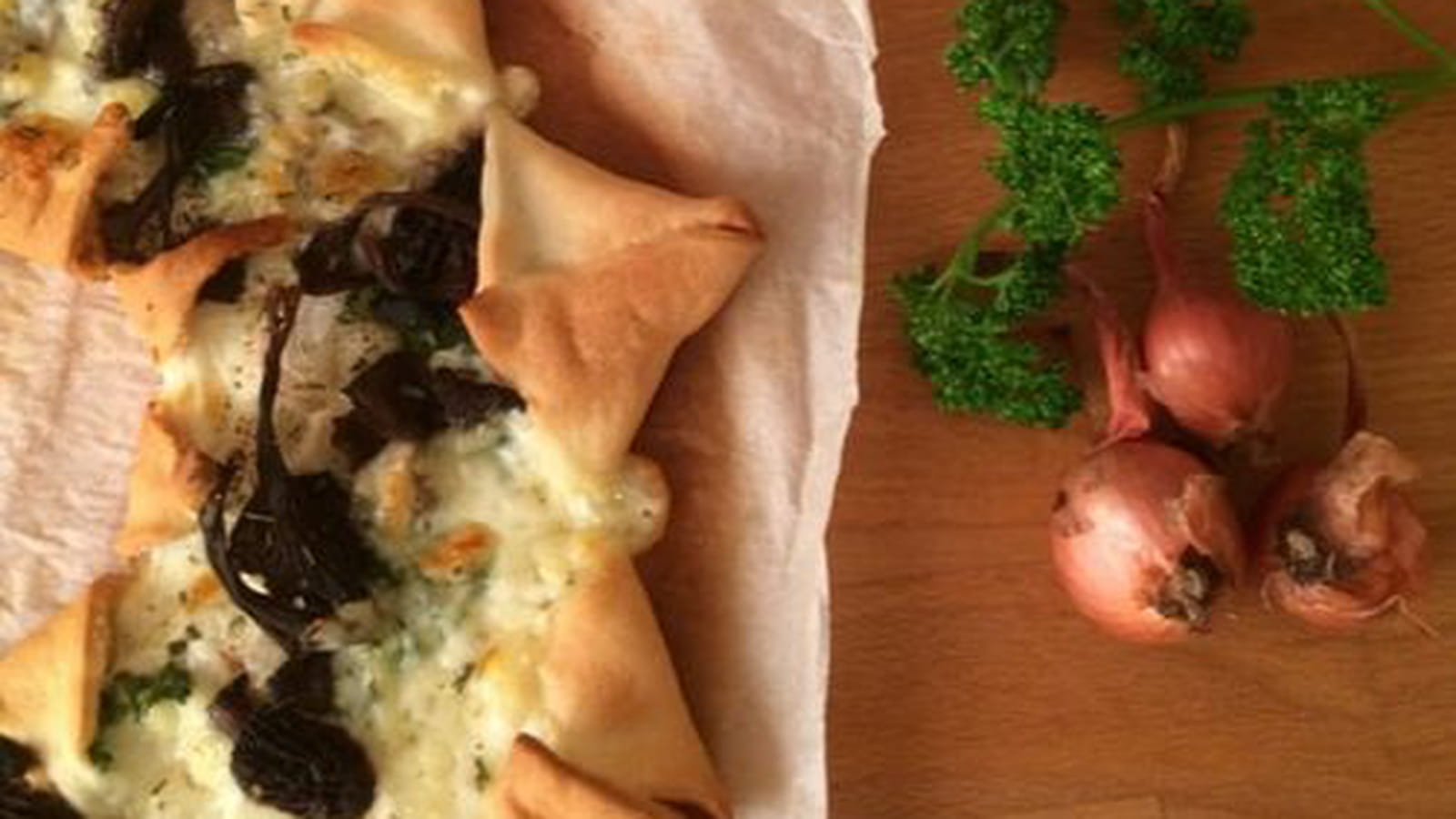 Pizza étoile forestière aux morilles et chanterelles