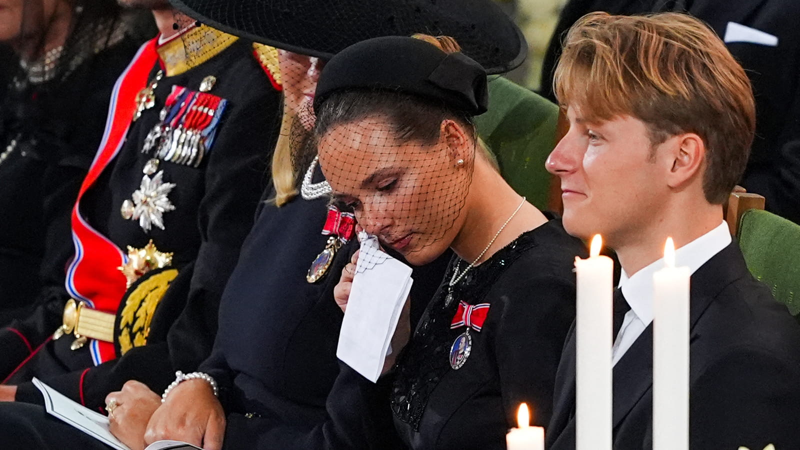 Ingrid Alexandra de Norvège et son frère Sverre Magnus