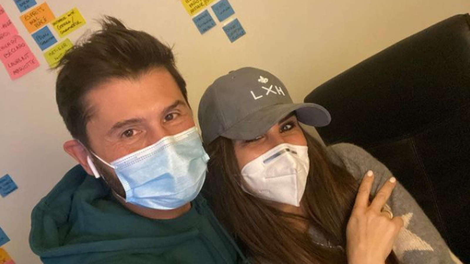 Christophe Beaugrand et Karine Ferri