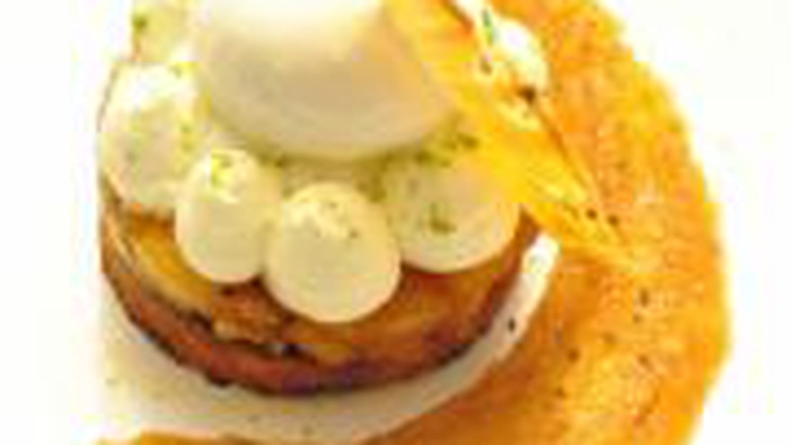 Tartelettes ananas piña colada