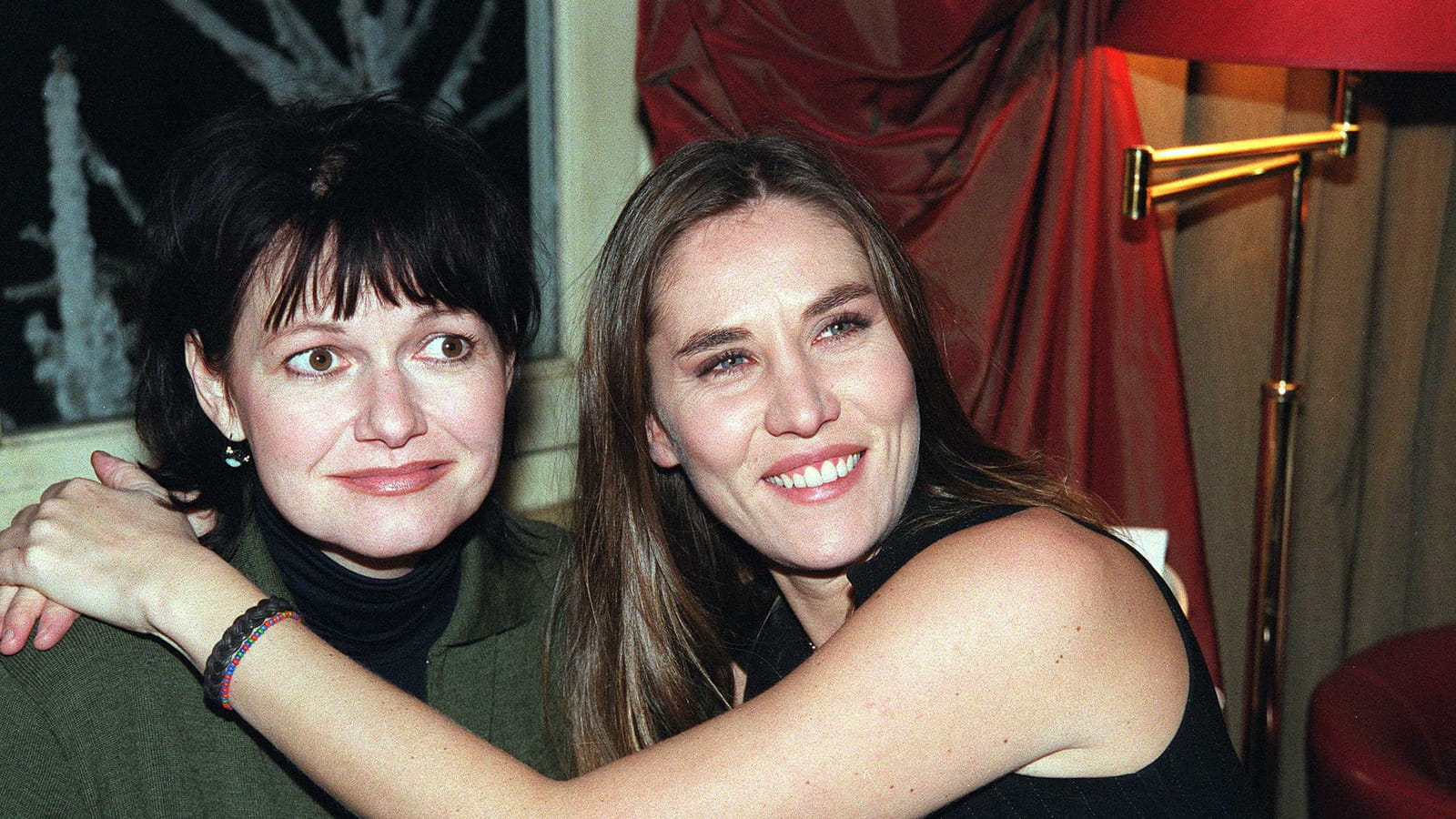 Avec Mathilde Seigner