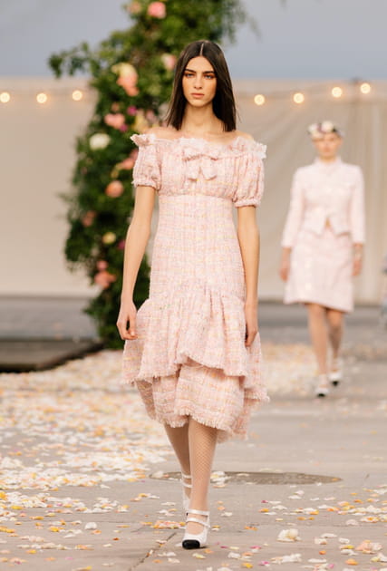 Chanel Haute Couture printemps-&eacute;t&eacute; 2021&nbsp;look 10