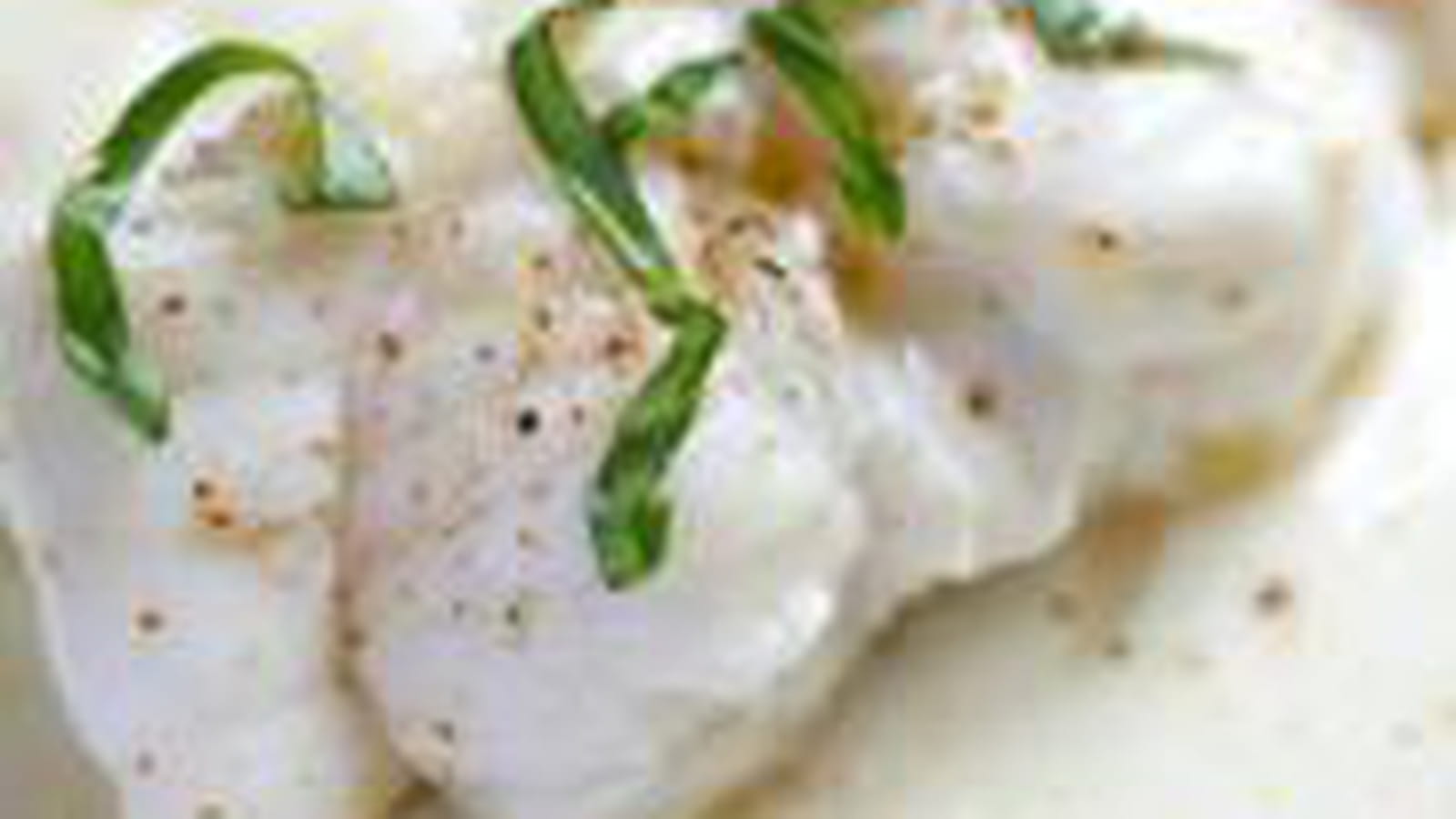 Lotte rôtie, sauce Camembert
