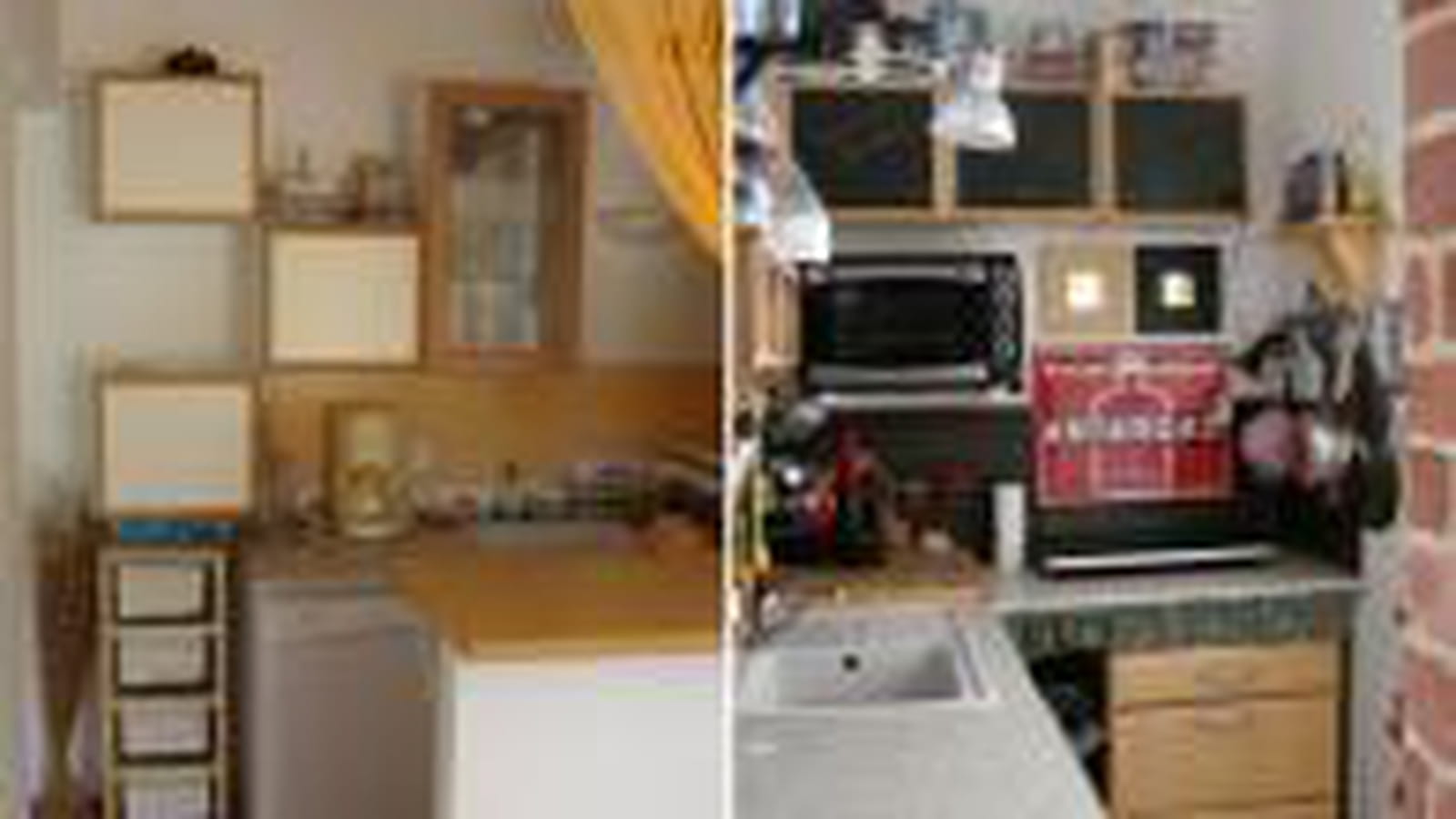 Cuisine façon brocante