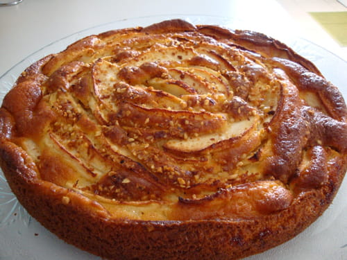 Gâteau au yaourt et aux pommes