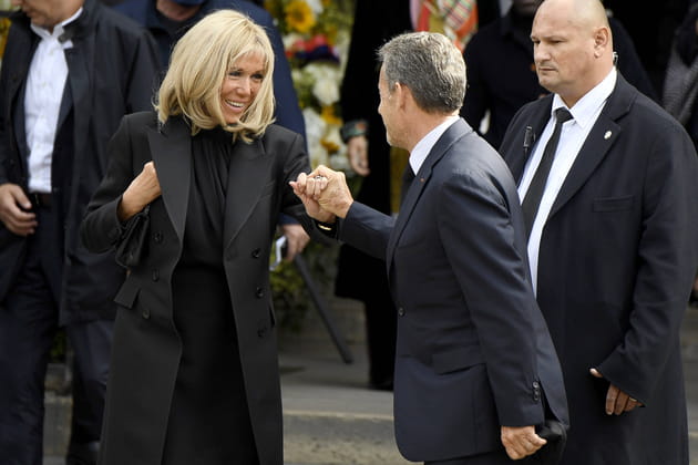 Brigitte Macron et Nicolas Sarkozy