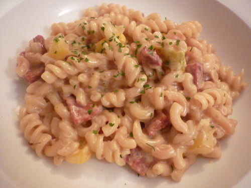 Risotto de torsettes au chorizo et au poivron
