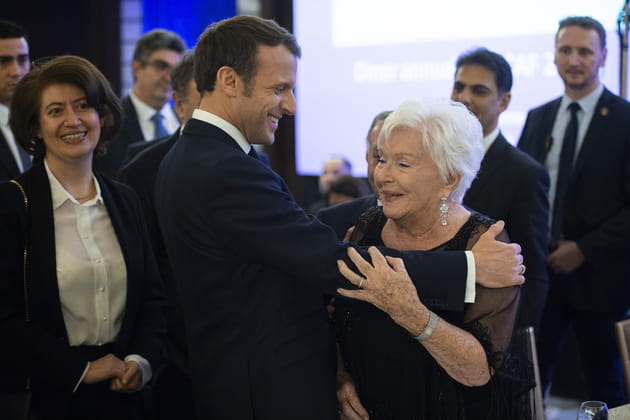 Line Renaud et Macron