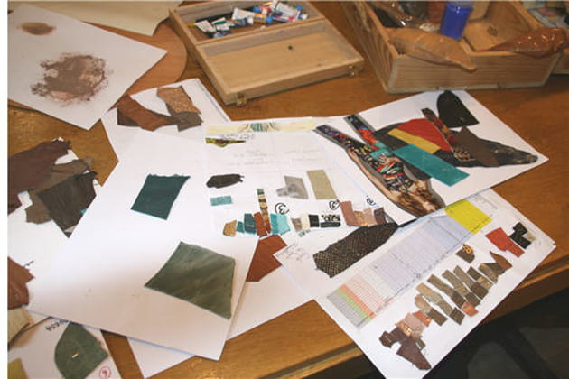 Les débuts d'une collection de sacs à main