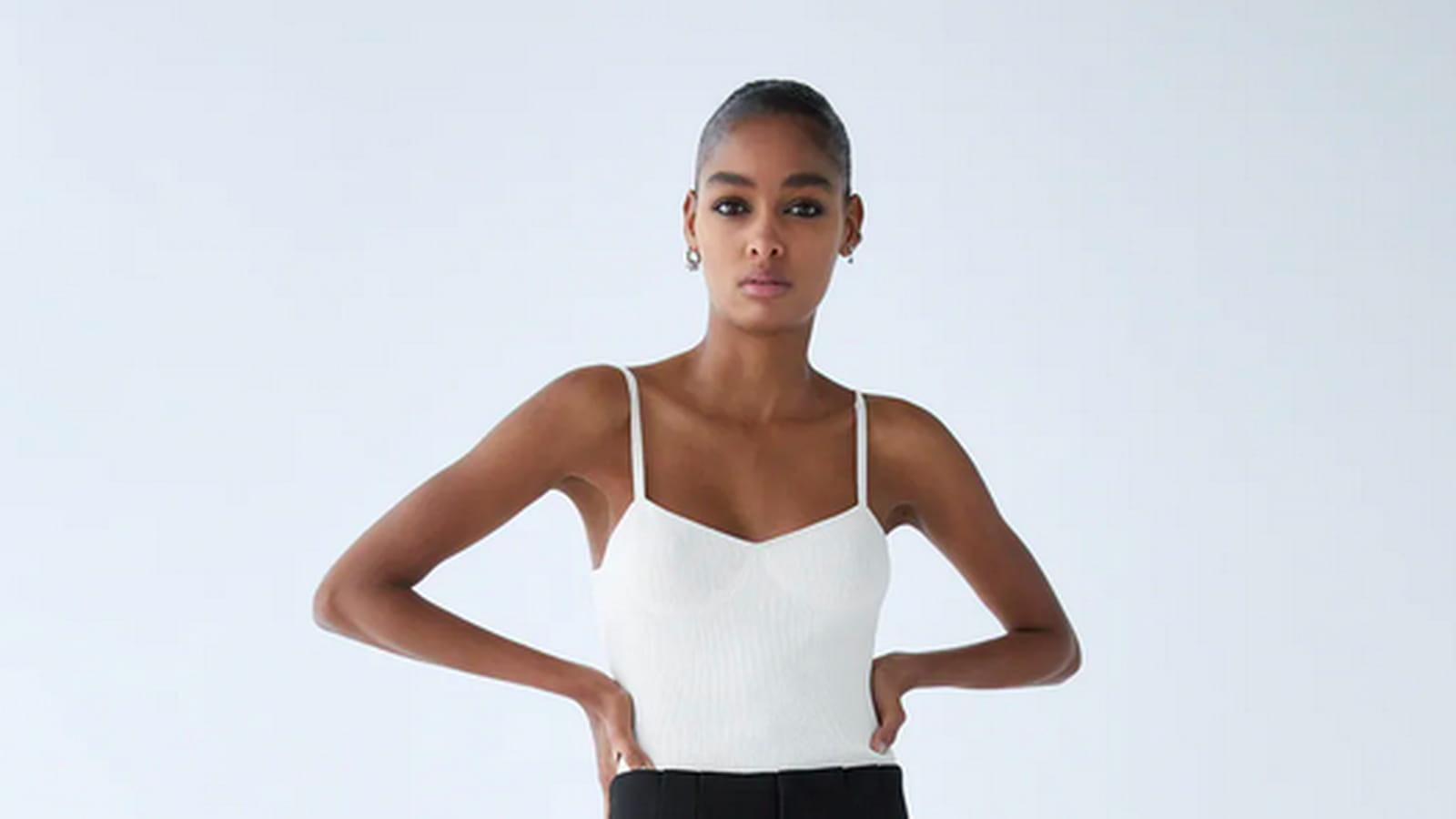 Pantalon à pinces Zara