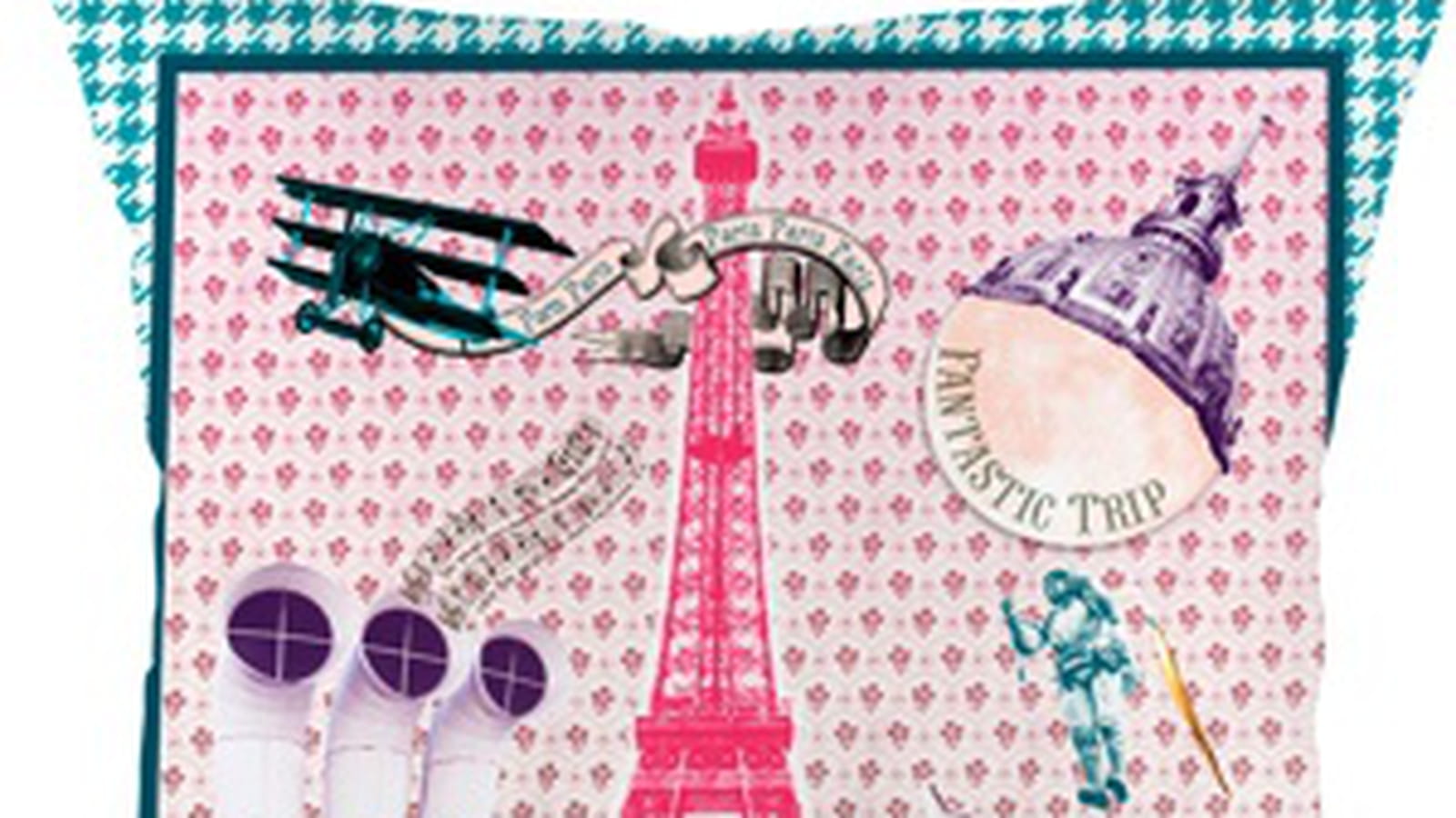 Coussin Eiffel de Bonjour mon coussin