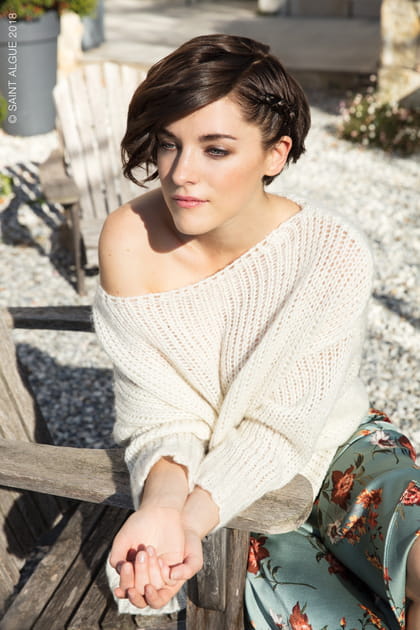 Court asym&eacute;trique tress&eacute;